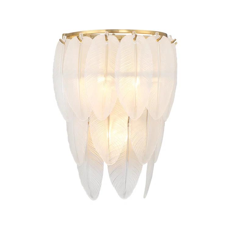 Breegan Jane by Breegan Jane x Savoy Boa 3-Light Wall Sconce in Warm Brass by Breegan Jane