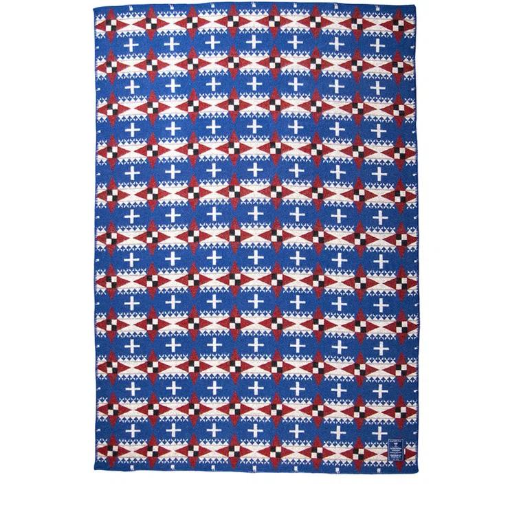 Faribault Mill Dyani White Hawk "Guided" Wool Throw