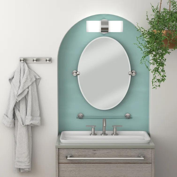 Glam Wall Mount Hook Rack for Bathroom, Kitchen, Bedroom | Towel, Robe, Coat, Hat Rack with 3 Hooks