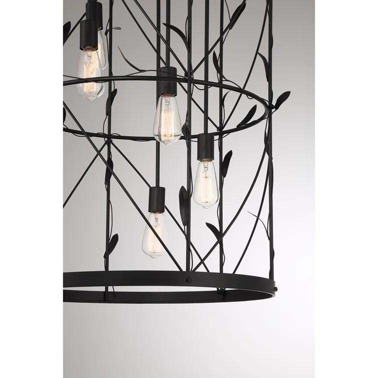 Savoy House Lexington 5-Light Pendant in Matte Black