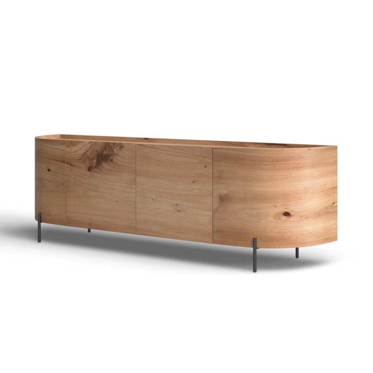 Luke 77" Storage Media Console