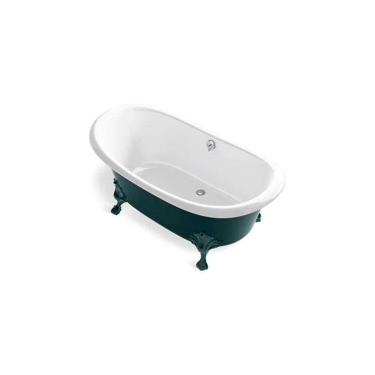 Artifacts 66-1/8 In. X 32-1/2 In. Freestanding Bath