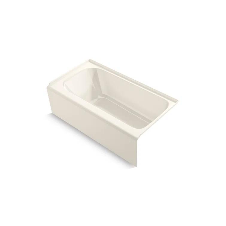Avec 60 In. X 32 In. Alcove Bath, Right Drain