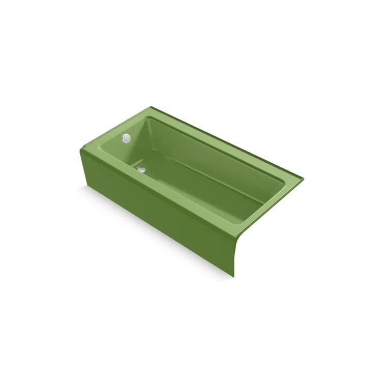 Bellwether® 60" x 30.25" Alcove Soaking Cast Iron Bathtub