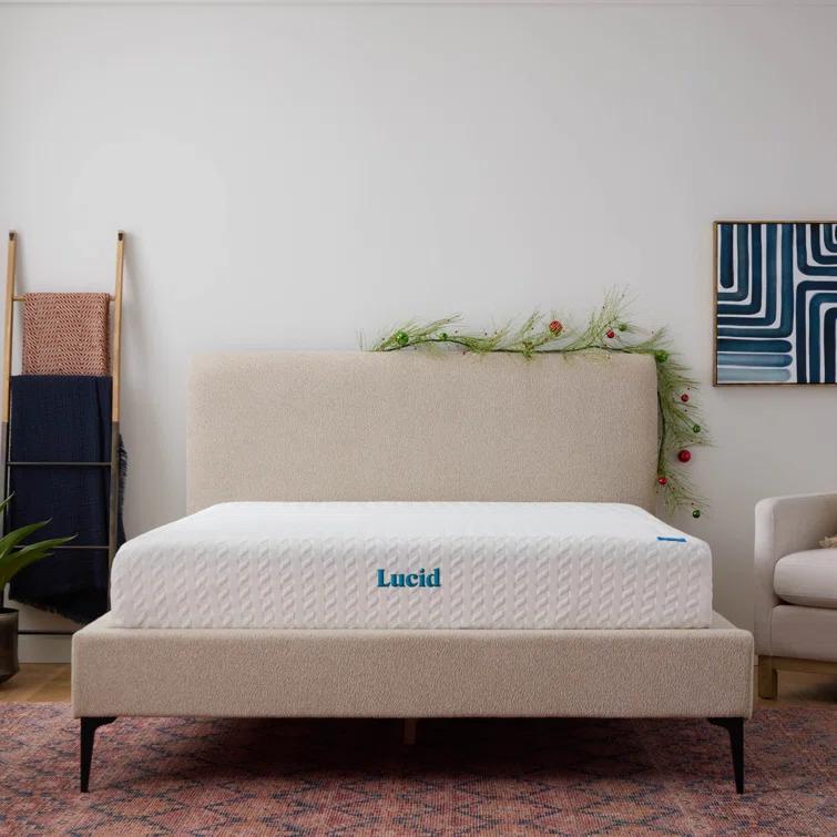 Lucid LUCID Firm Cooling Gel infused Memory Foam Mattresses
