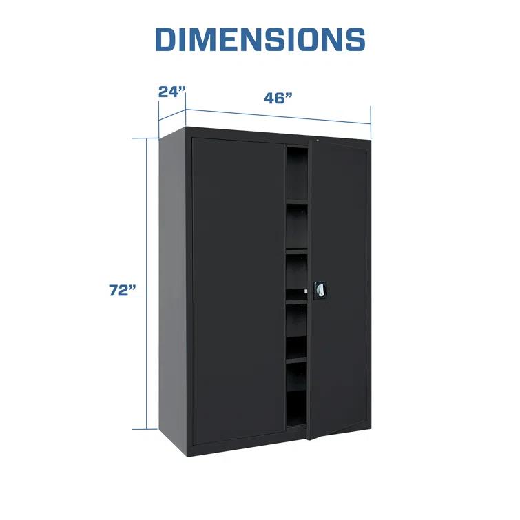 Sandusky Cabinets Sandusky Lee Elite 24" D x 46" W x 72" H, Steel Garage Storage Cabinet by Sandusky