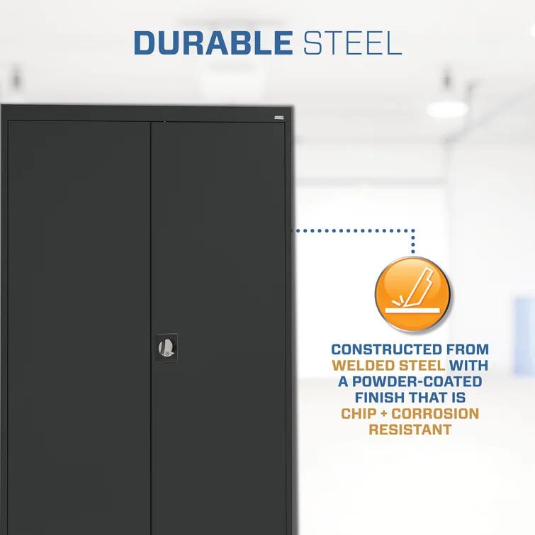 Sandusky Cabinets Sandusky Lee Elite 24" D x 46" W x 72" H, Steel Garage Storage Cabinet by Sandusky
