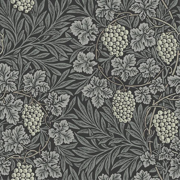 Vine Modern Floral Wallpaper