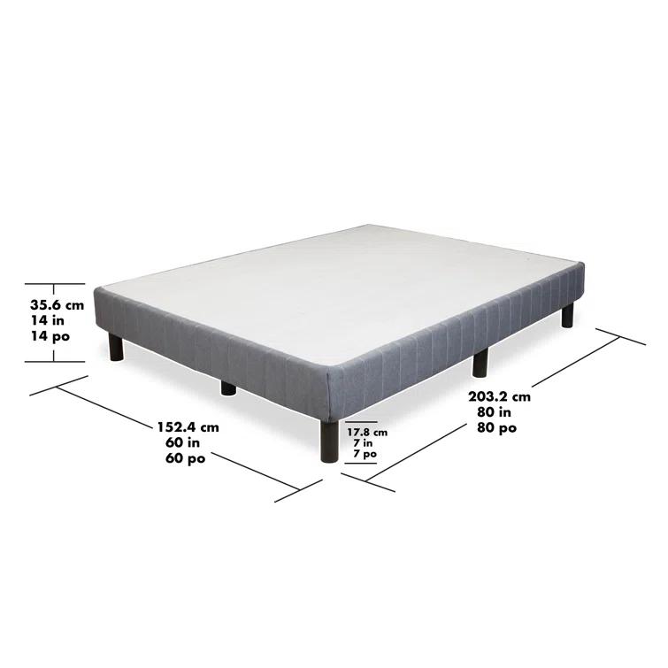 Home by Hollywood Enforce Platform Base Bed Frame