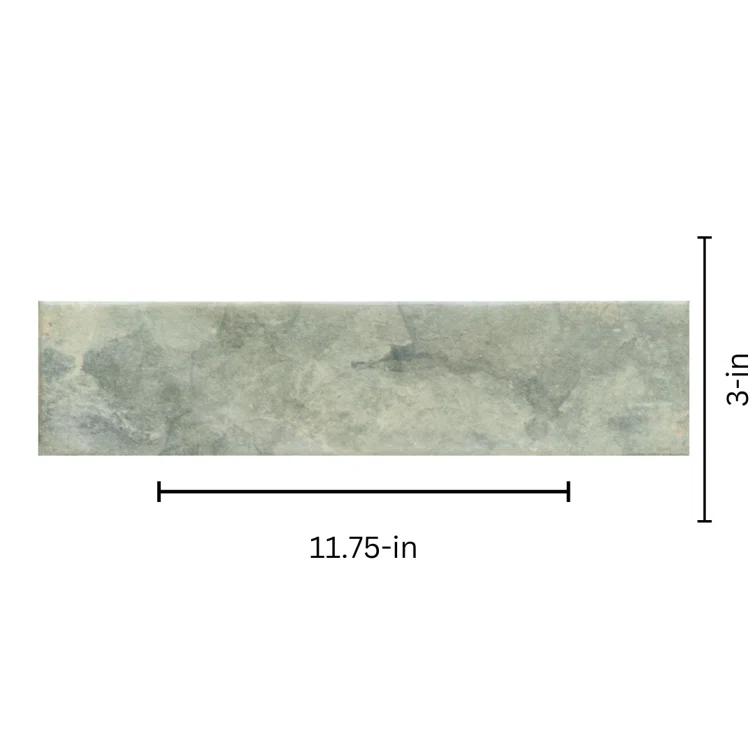 Avila 3" x 12" Ceramic Brick Look Subway Wall Tile