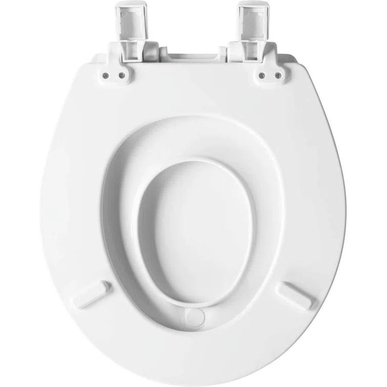 NextStep2 Round Slow Close Toilet Seat with Built-In Potty Training Seat