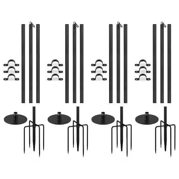 Newhouse Lighting Outdoor Lantern Post NHSLP-4P