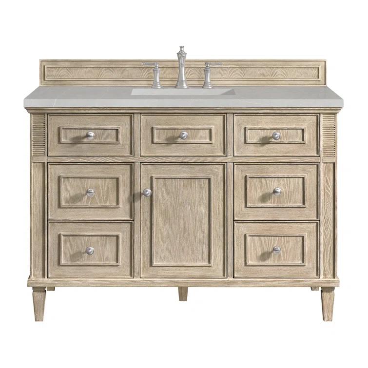 James Martin Vanities Lorelai 48'' Single Bathroom Vanity with Top