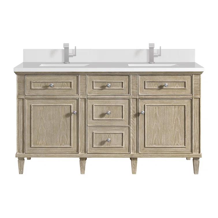 Lorelai 60'' Double Bathroom Vanity with Top