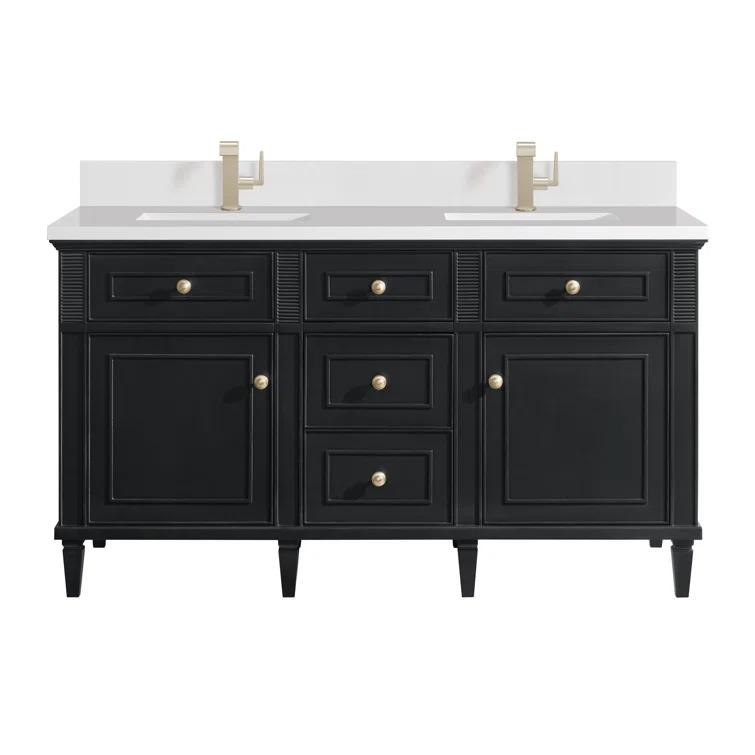 Lorelai 60'' Double Bathroom Vanity with Top