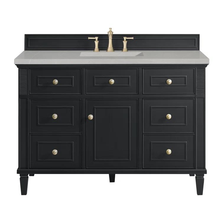 James Martin Vanities Lorelai 48'' Single Bathroom Vanity with Top