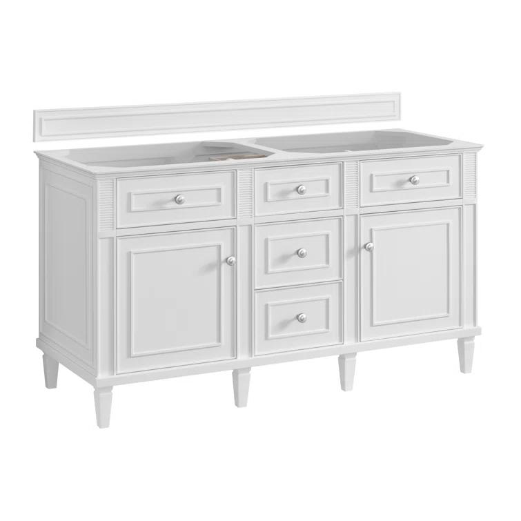 Lorelai 60'' Double Bathroom Vanity with Top