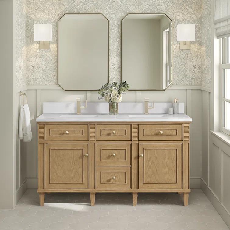 Lorelai 60'' Double Bathroom Vanity with Top