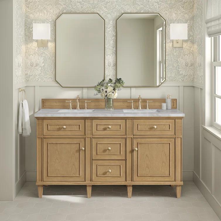 Lorelai 60'' Double Bathroom Vanity with Top