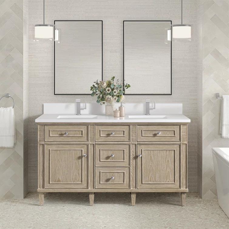 Lorelai 60'' Double Bathroom Vanity with Top