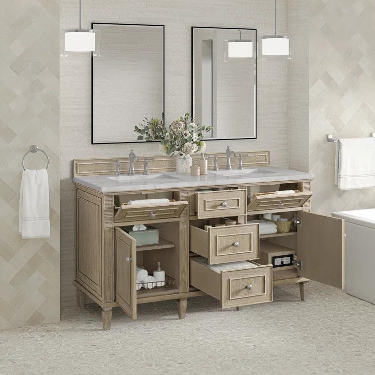 Lorelai 60'' Double Bathroom Vanity with Top
