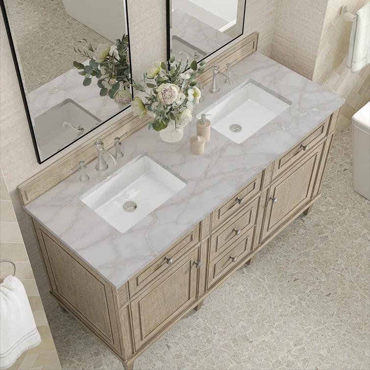 Lorelai 60'' Double Bathroom Vanity with Top
