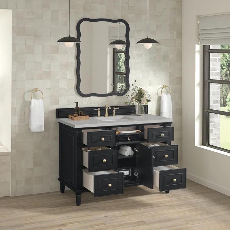 James Martin Vanities Lorelai 48'' Single Bathroom Vanity with Top