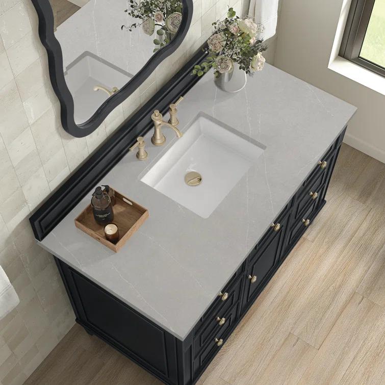 James Martin Vanities Lorelai 48'' Single Bathroom Vanity with Top