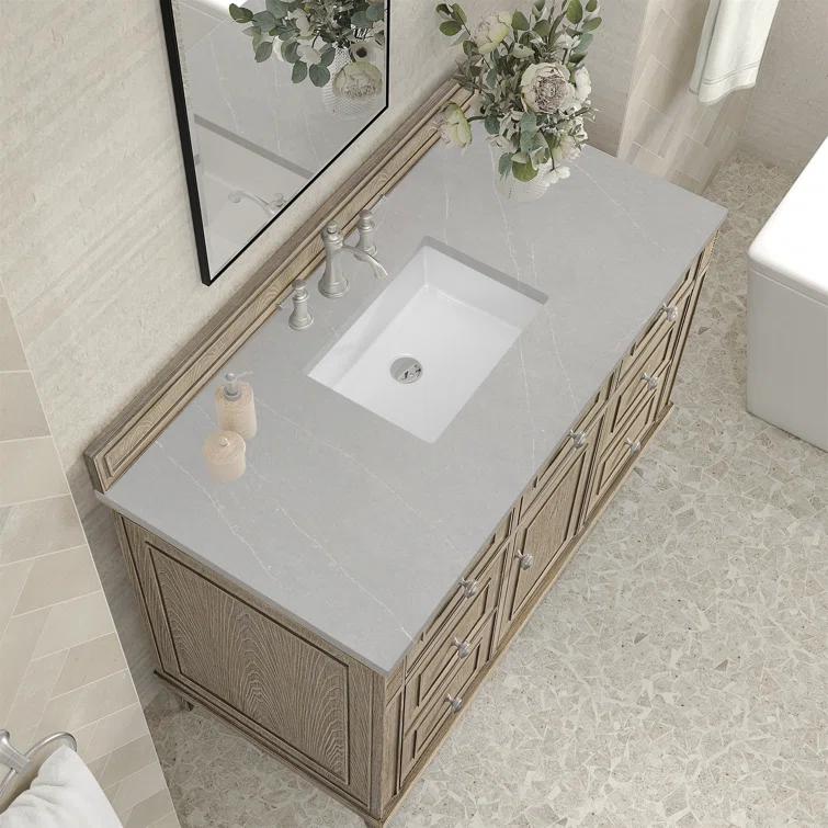 James Martin Vanities Lorelai 48'' Single Bathroom Vanity with Top