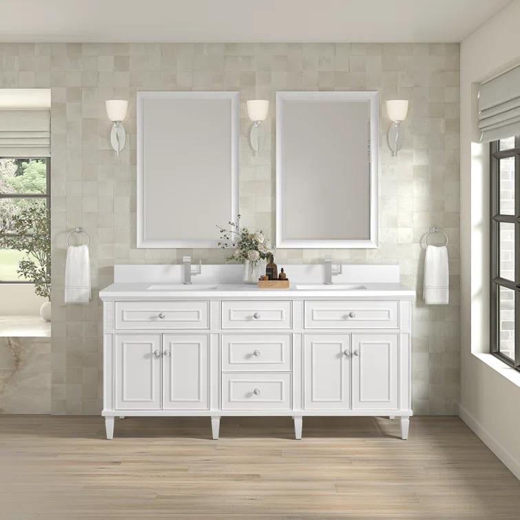Lorelai 72'' Double Bathroom Vanity with Top