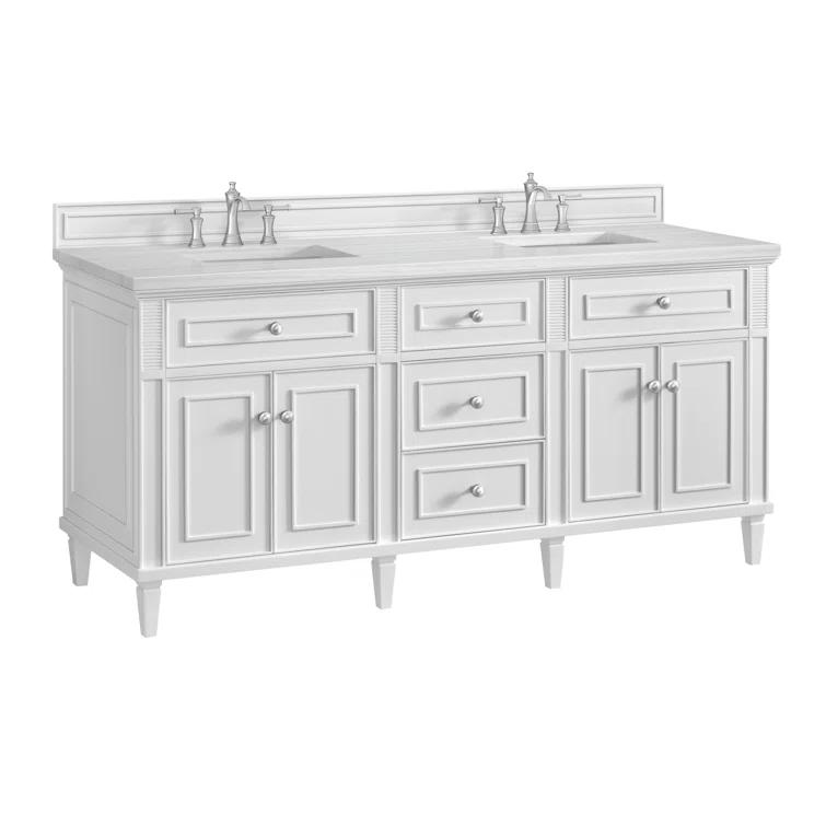 Lorelai 72'' Double Bathroom Vanity with Top