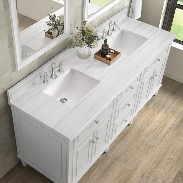 Lorelai 72'' Double Bathroom Vanity with Top
