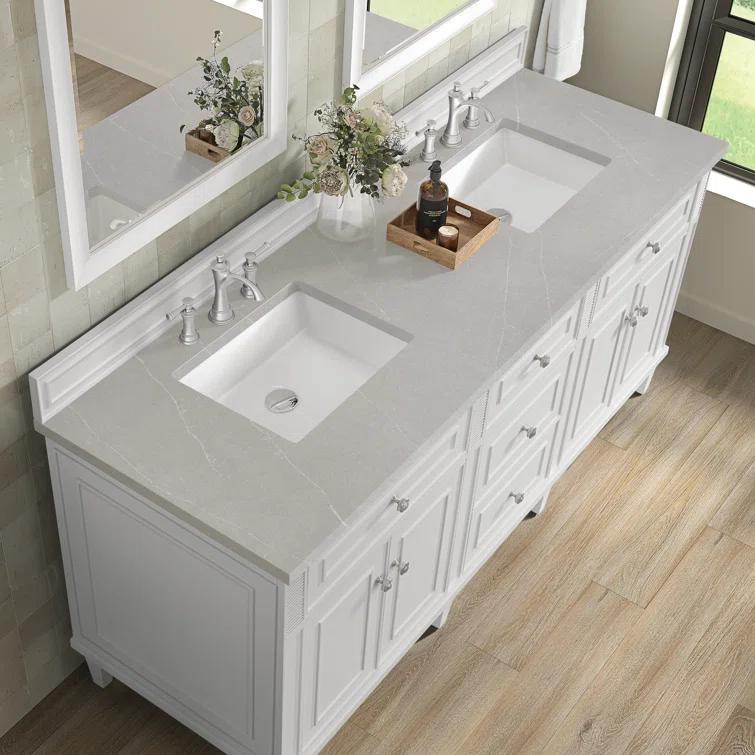 Lorelai 72'' Double Bathroom Vanity with Top