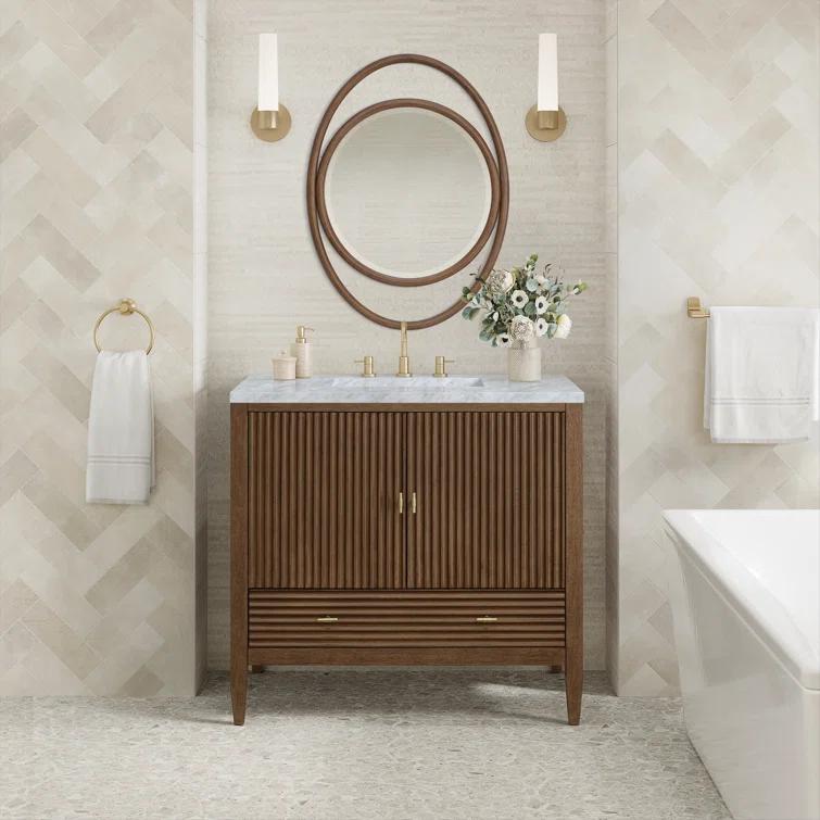 Esca Beveled Bathroom/Vanity Mirror