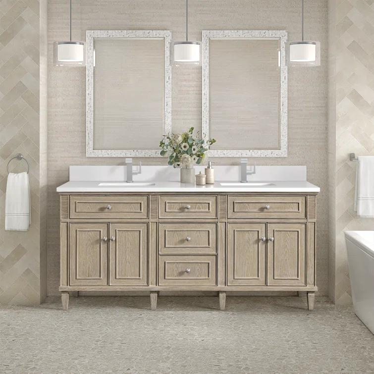 Lorelai 72'' Double Bathroom Vanity with Top