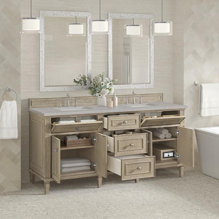 Lorelai 72'' Double Bathroom Vanity with Top