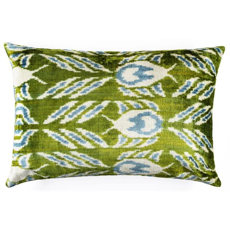 Canvello Silk Lumbar Rectangular Pillow Cover & Insert