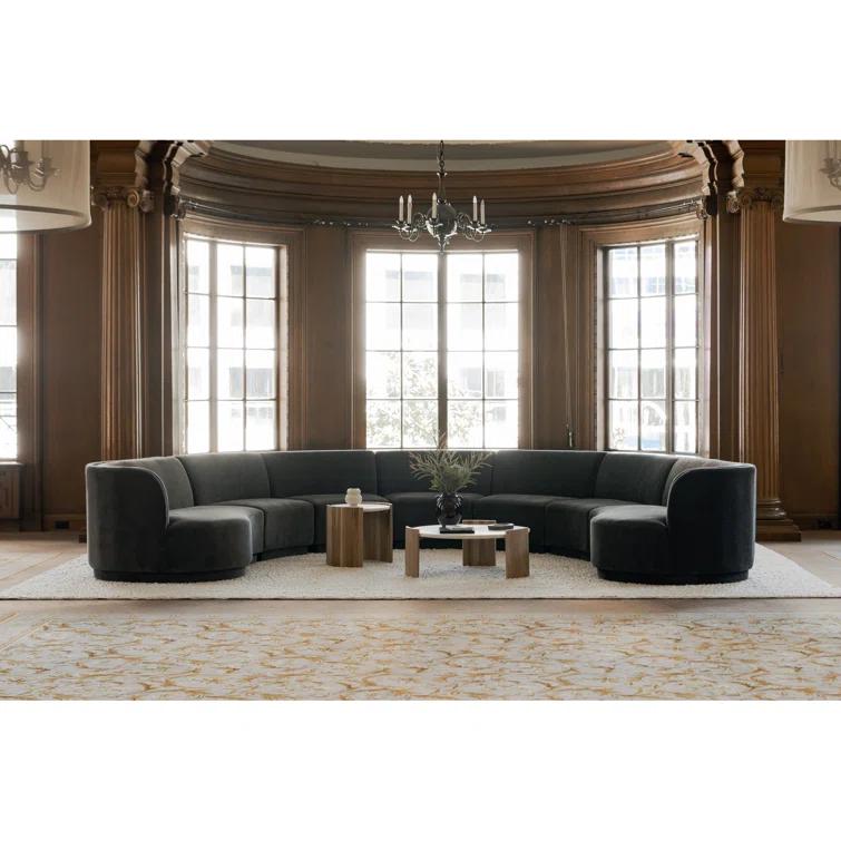 Whilem Round Coffee Table - White