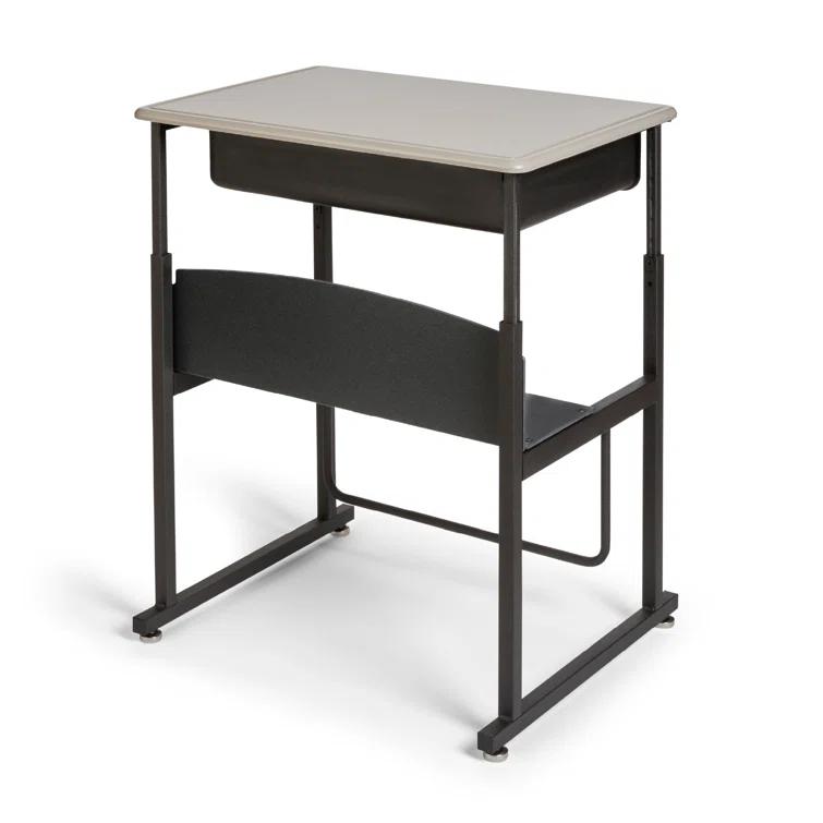 Safco Products Company AlphaBetter® Metal Adjustable Height Open Front Desk