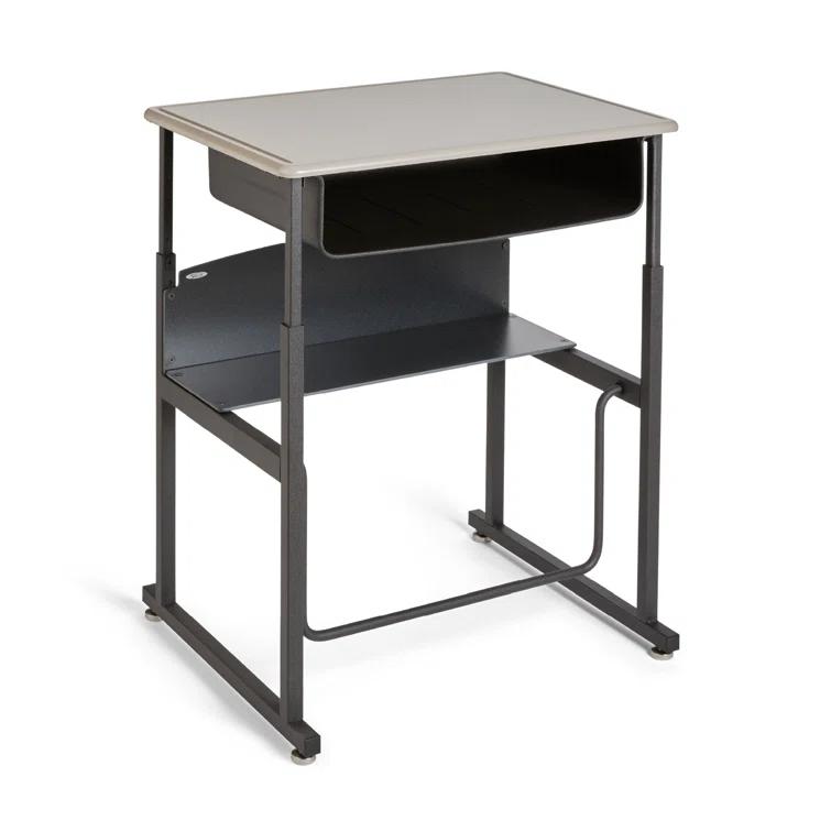 Safco Products Company AlphaBetter® Metal Adjustable Height Open Front Desk