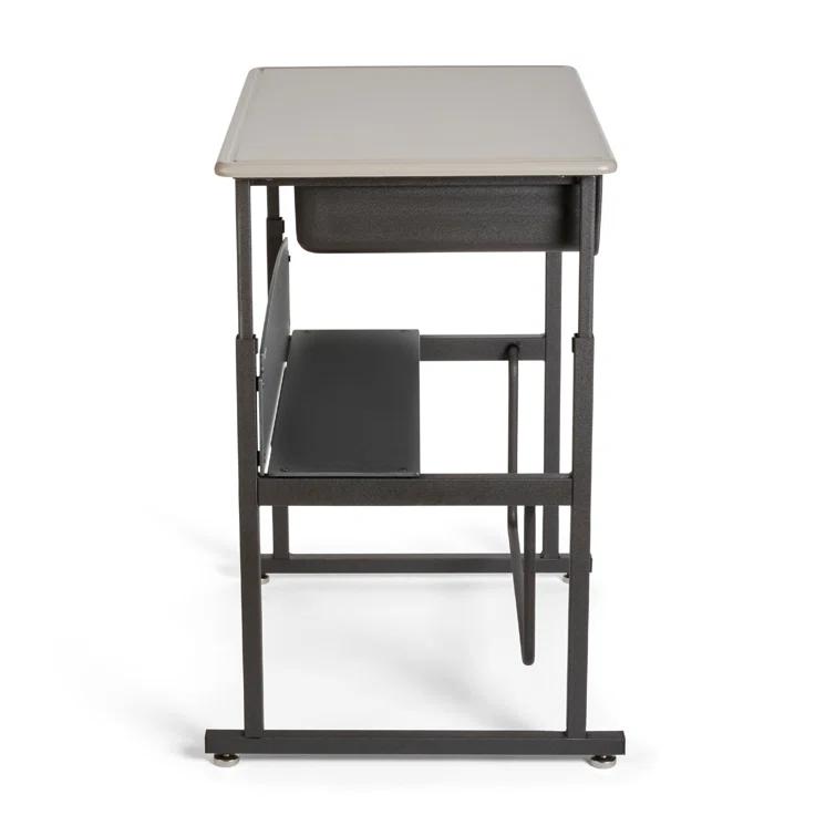 Safco Products Company AlphaBetter® Metal Adjustable Height Open Front Desk