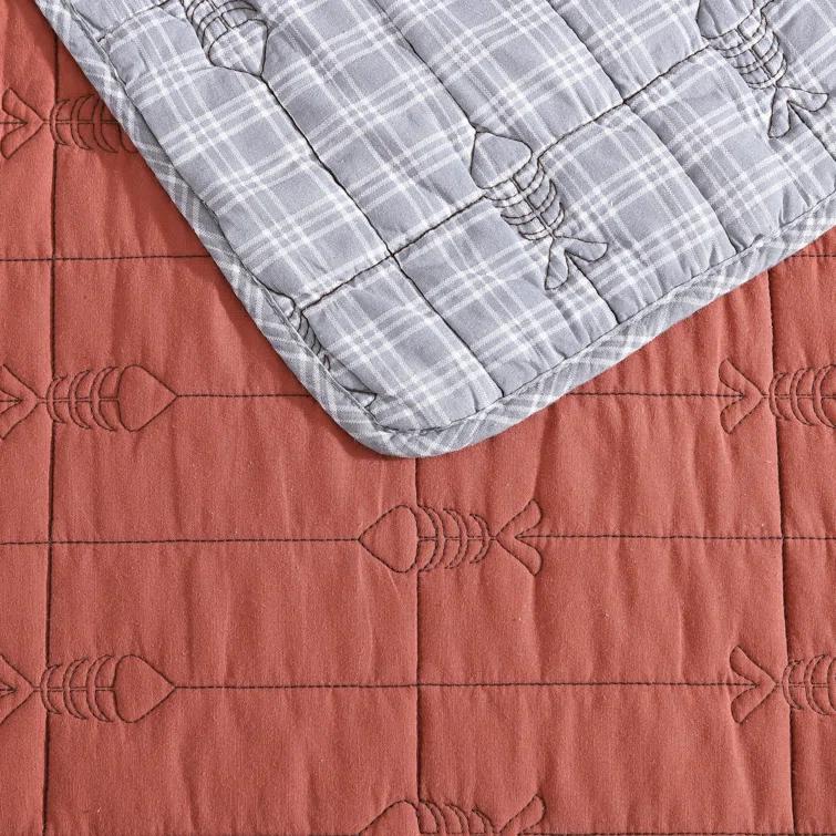 Eddie Bauer Eddie Bauer Troutdale Cotton Reversible Quilt Set