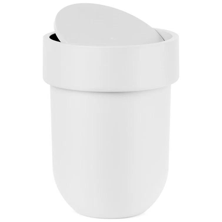 Touch Lidded Waste Can