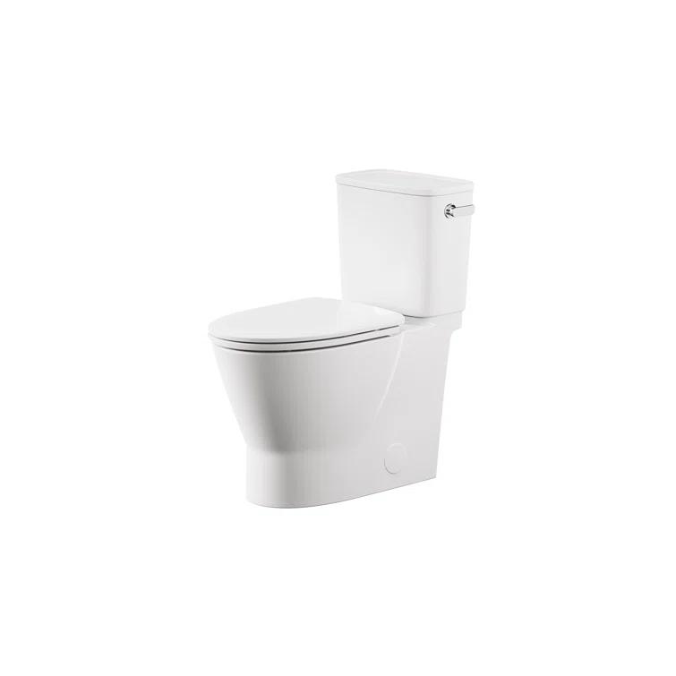 American Standard American Standard Aspirations 1.28 Gallons GPF Elongated Comfort Height Floor Mounted Two-Piece Toilet (Seat Included) 252AA898.020