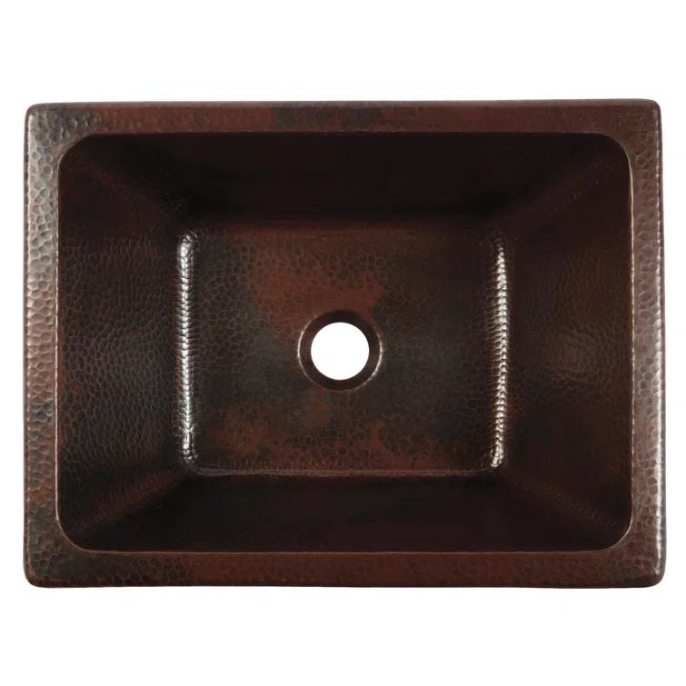 Hawking 17" Dual Flex Bathroom Sink in Copper