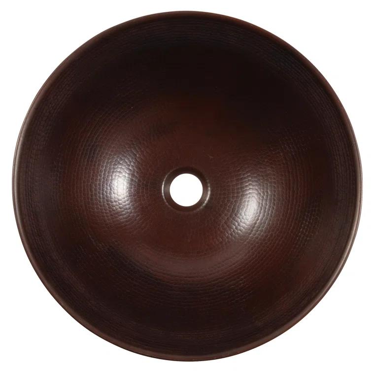 Hubble 16" Vessel Bathroom Sink in Copper