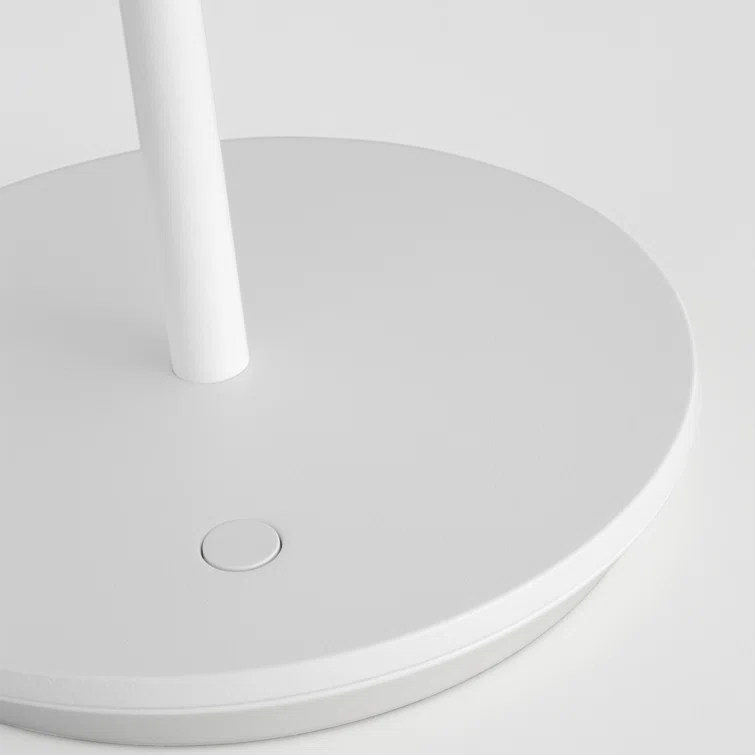 Carla Cordless Table Lamp - White / Small