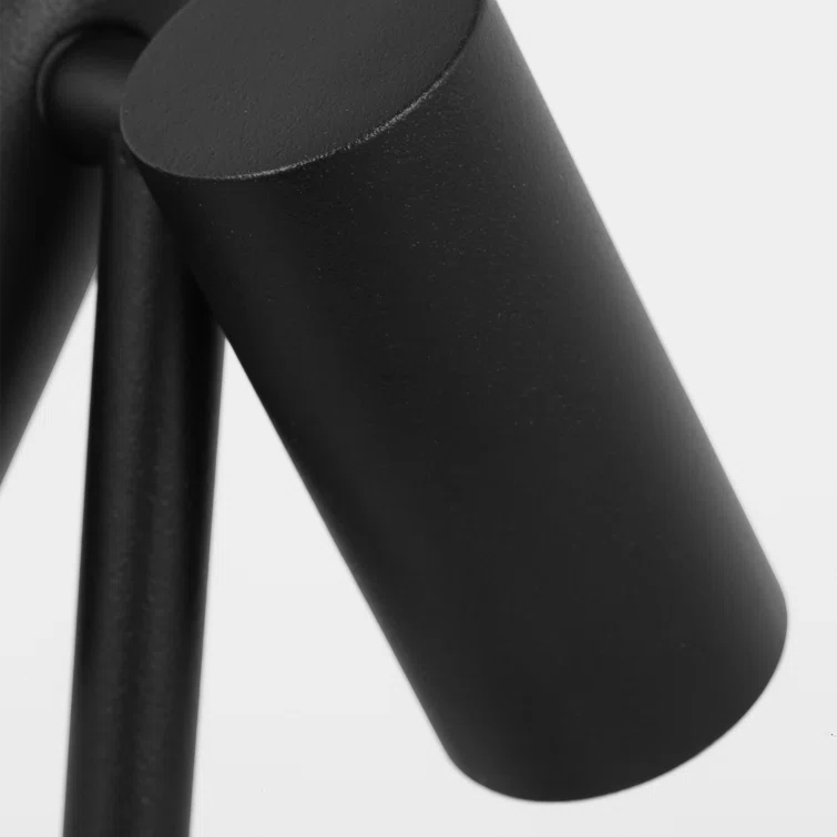 Black Adjustable Cordless Outdoor LED Table Lamp