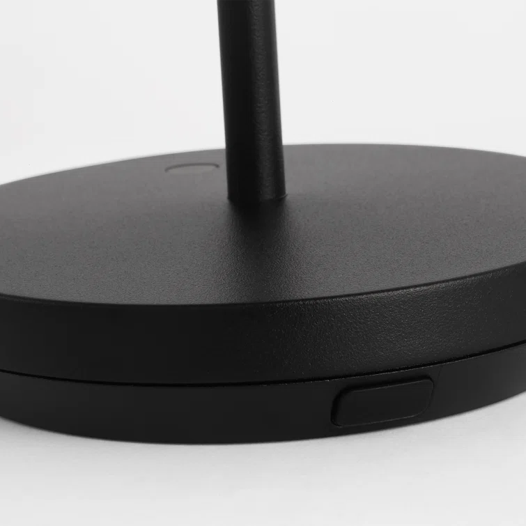 Black Adjustable Cordless Outdoor LED Table Lamp