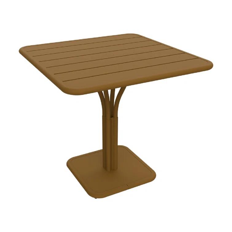 Luxembourg Square Metal Outdoor Dining Table